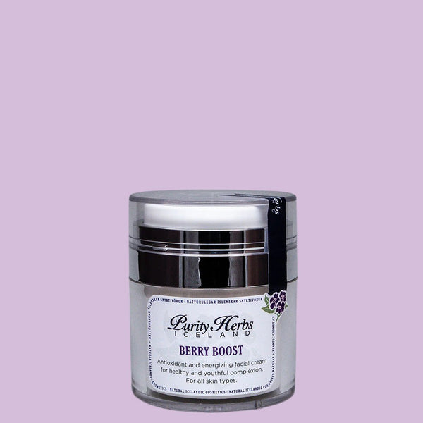 Berry Boost facial cream that is energizing and nu Loaded with antioxidants that help to slow down the signs of aging.