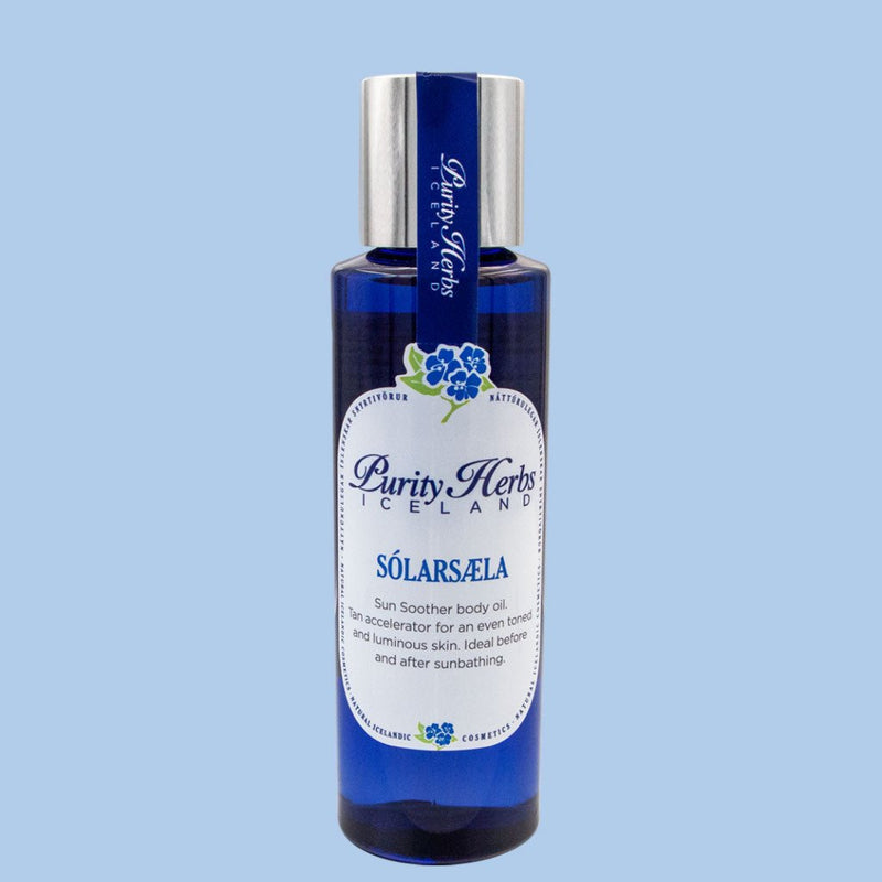 Wonderful body oil which accelerates tanning and promotes healthy luminous skin.